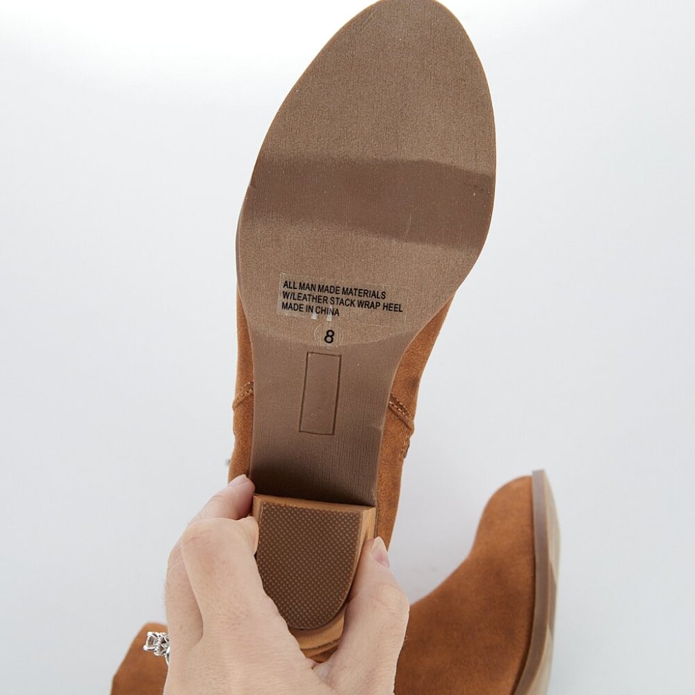 DV Dolce Vita Caitie Bootie in Tan Women's Size 8 NWT - Picture 6 of 8